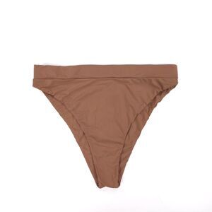 NEW Myra Swim Riccardo Bottom Cedar Brown Swim Bikini Minimal Clean Girl Basics